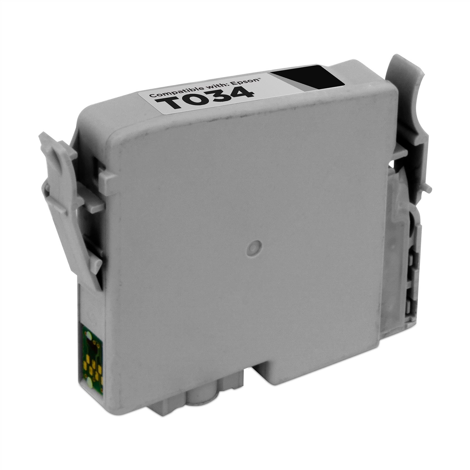 Remanufactured Epson T034820 Matte Black Ink Cartridge (440 Pages)
