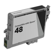 Remanufactured Epson T048120 Black Ink Cartridge (400 Pages)
