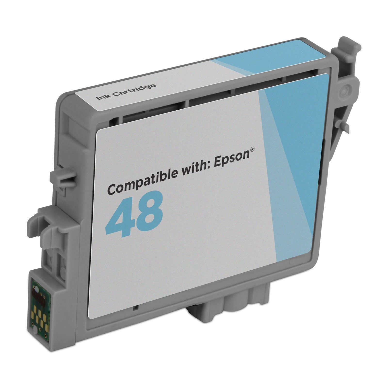 Remanufactured Epson T048520 Light Cyan Ink Cartridge (400 Pages)