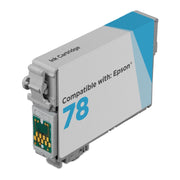 Remanufactured Epson T078220 Cyan Ink Cartridge