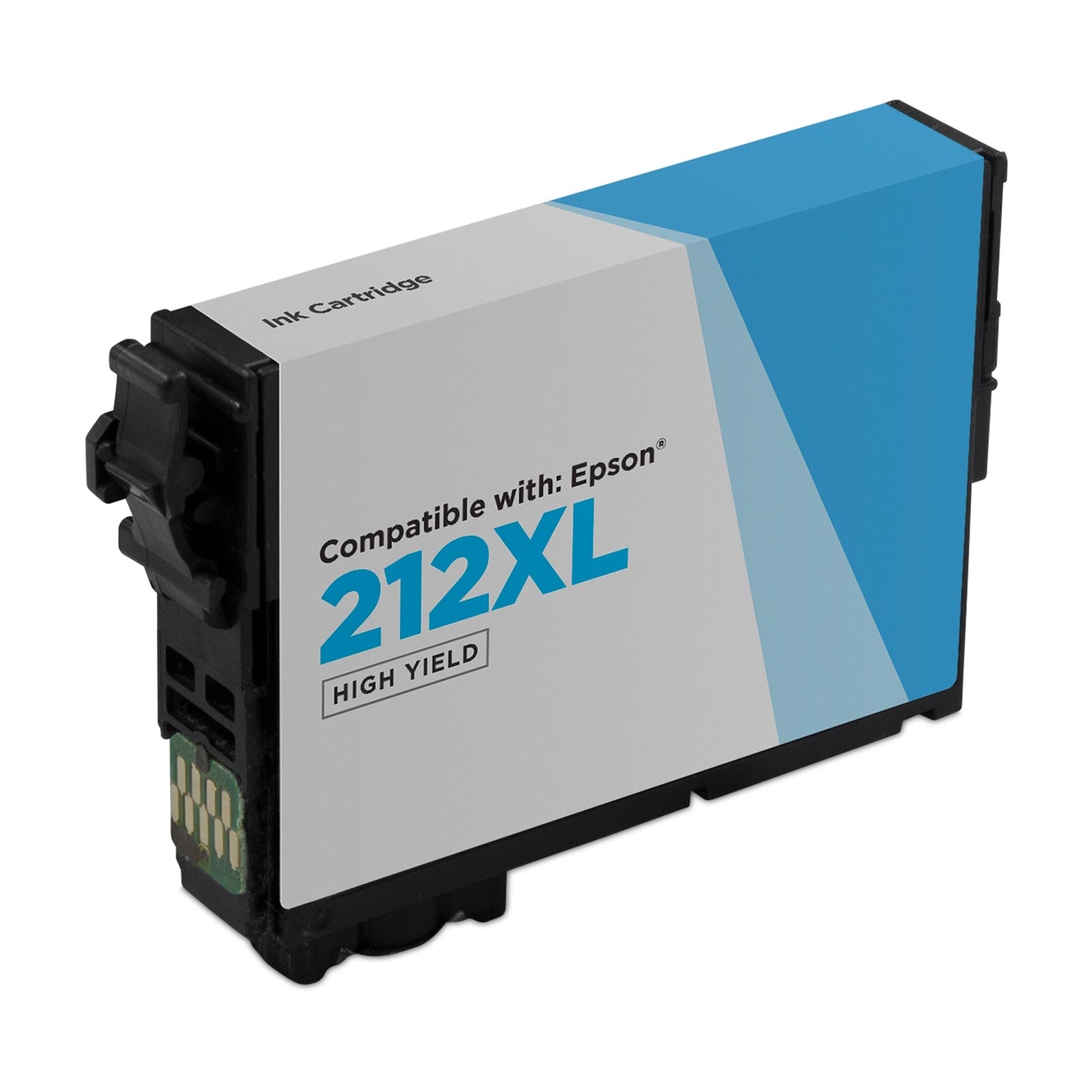 Remanufactured Epson T212XL220 High Yield Cyan Ink Cartridge (350 Pages)