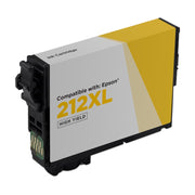 Remanufactured Epson T212XL420 High Yield Yellow Ink Cartridge (350 Pages)