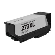 Remanufactured Epson T273XL020 Black High Yield Ink Cartridge (500 Pages)