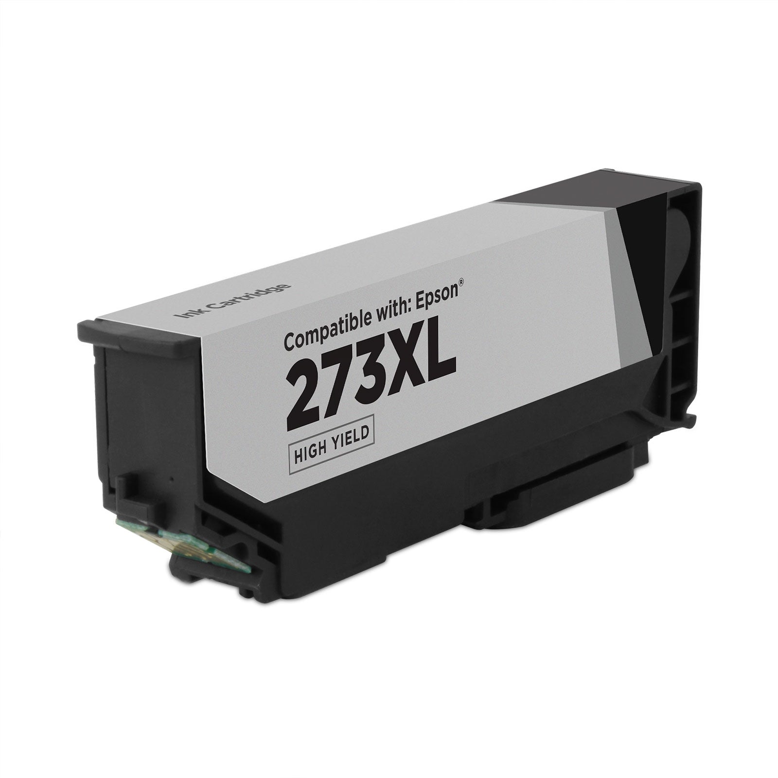 Remanufactured Epson T273XL120 Black High Yield Ink Cartridge (500 Pages)