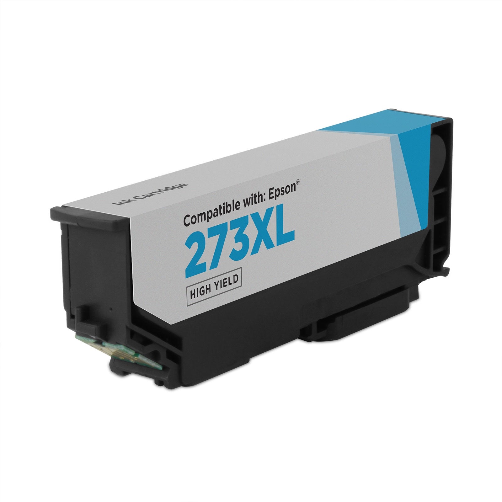 Remanufactured Epson T273XL220 Cyan High Yield Ink Cartridge (650 Pages)