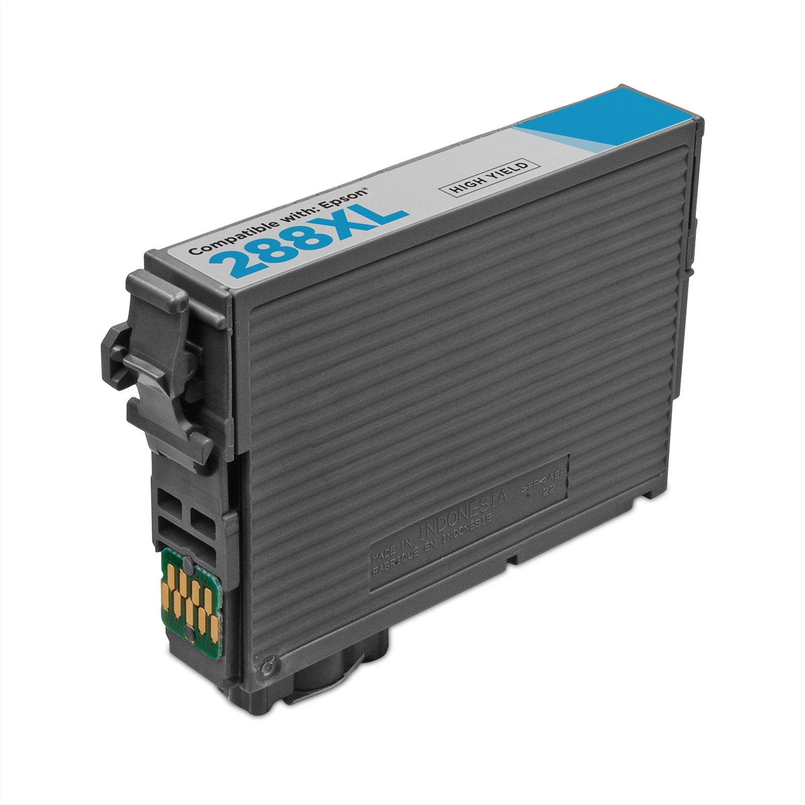Remanufactured Epson T288XL220 Cyan Ink Cartridge (450 Pages)