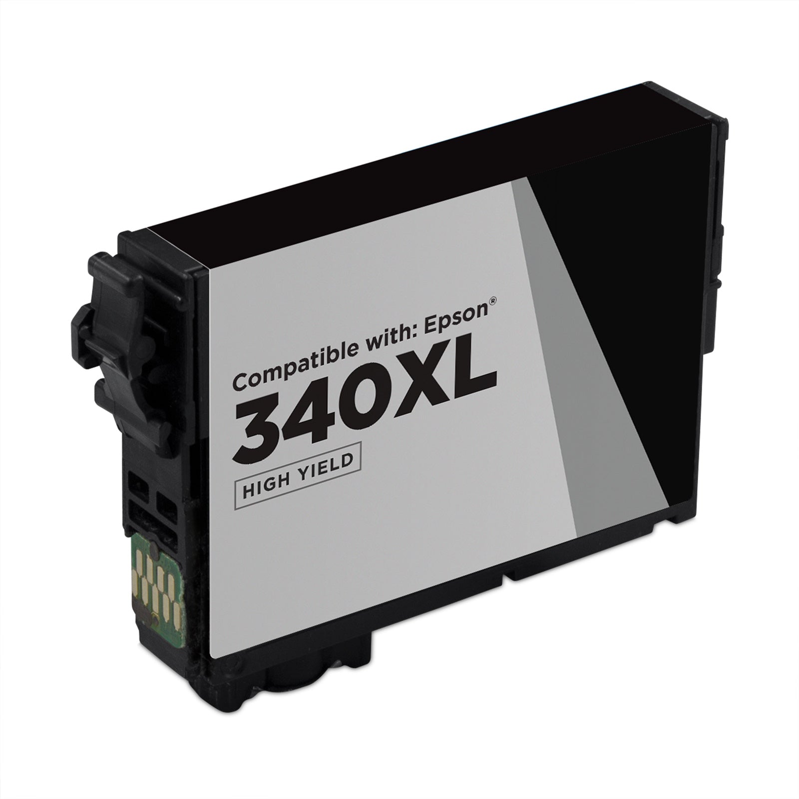 Remanufactured Epson T340XL120 Black High Yield Ink Cartridge (500 Pages)
