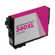 Remanufactured Epson T340XL320 Magenta High Yield Ink Cartridge (830 Pages)