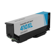 Remanufactured Epson T410XL220 Cyan Ink Cartridge (650 Pages)