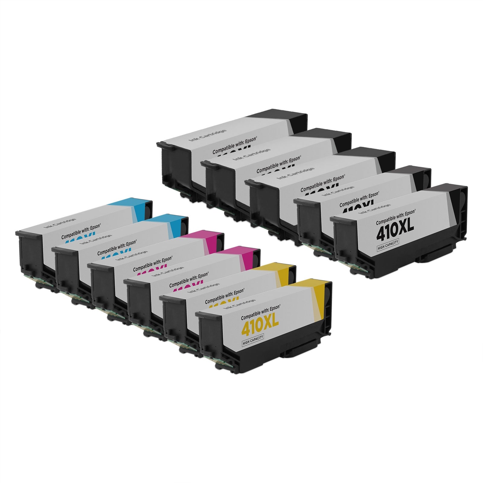 Set of 11 Remanufactured Epson 410XL Multi Ink Cartridge