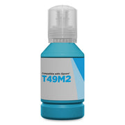 Compatible Epson T49M220 Cyan Ink Bottle