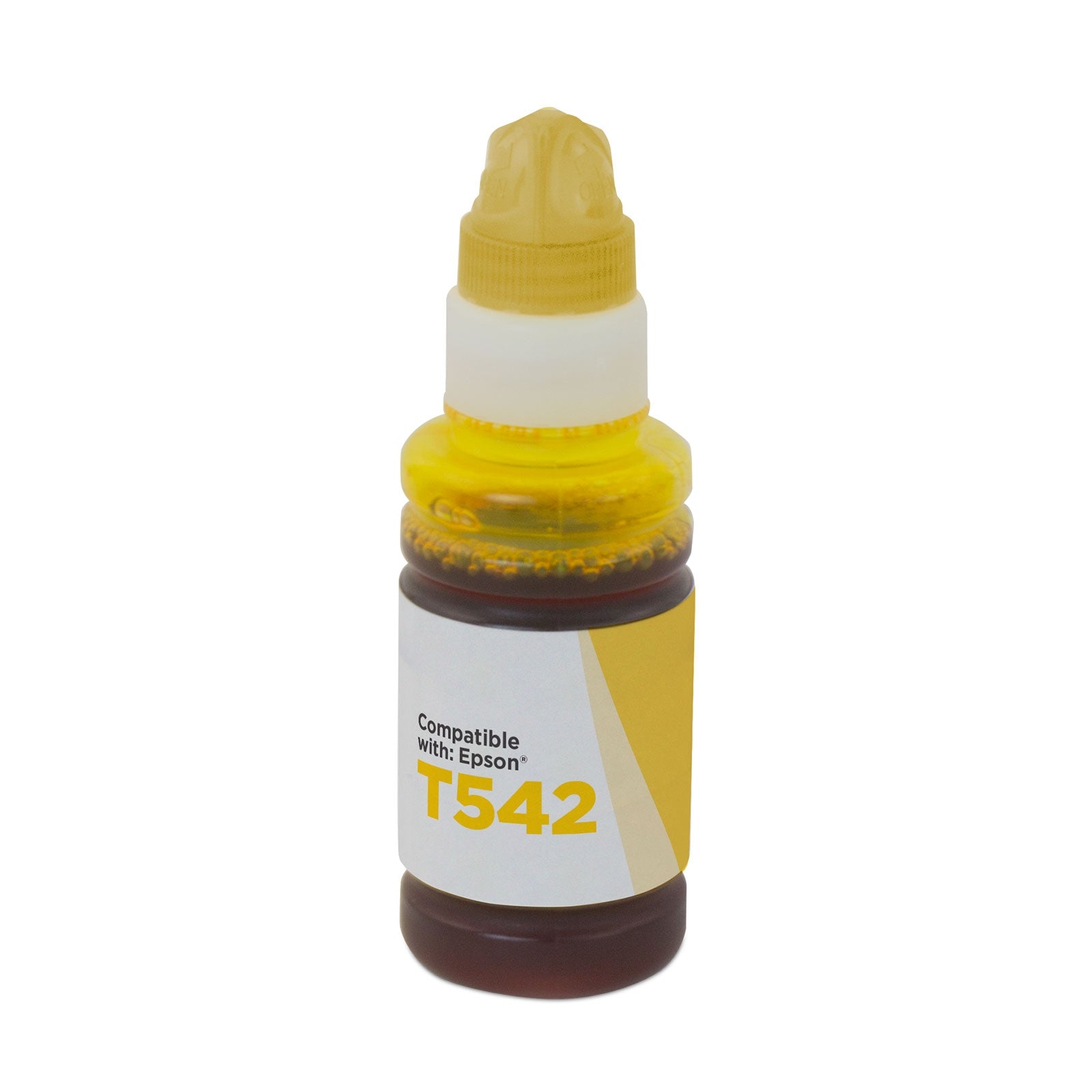 Compatible Epson T542420 Yellow Ink Bottle