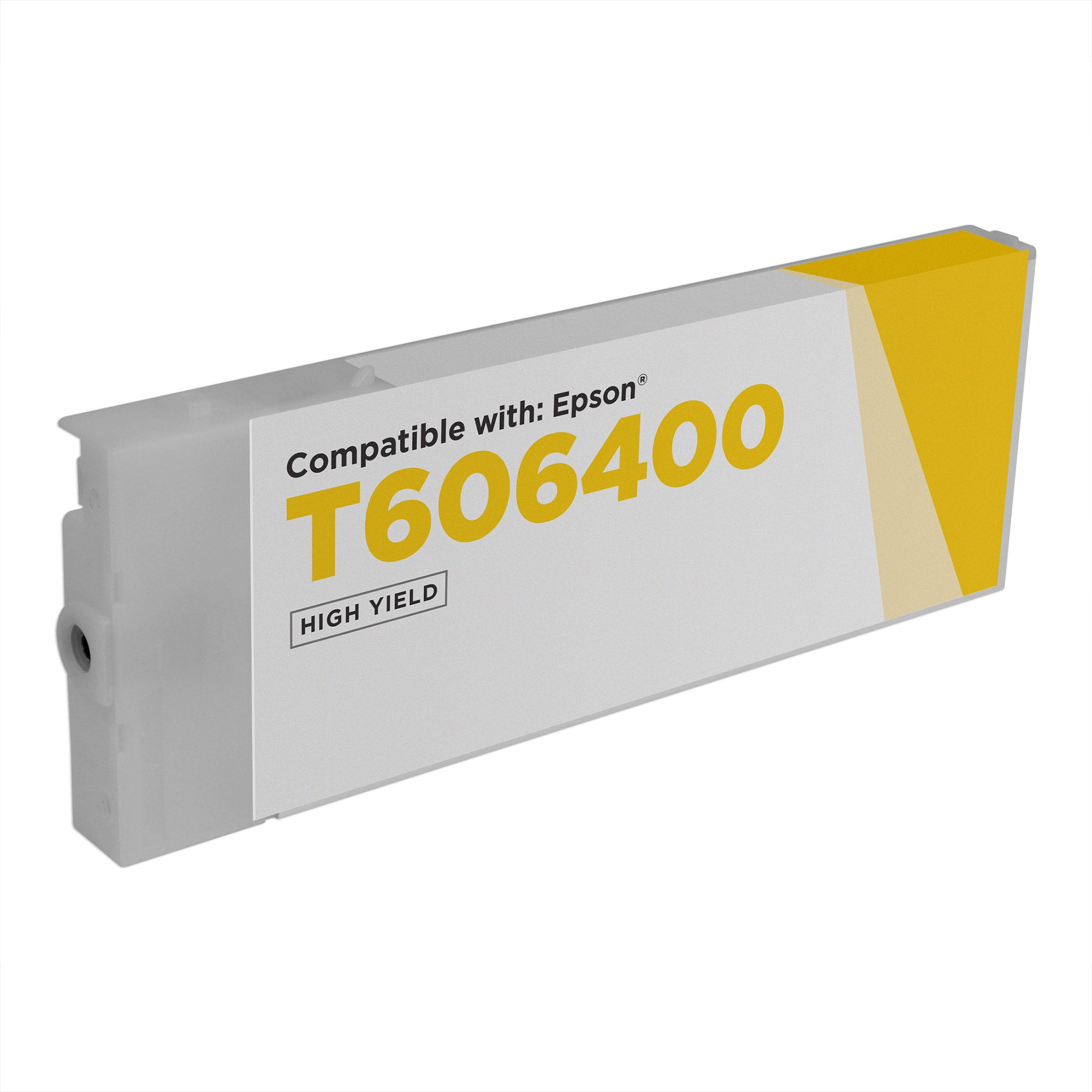 Remanufactured Epson T606400 High Yield Yellow Ink Cartridge