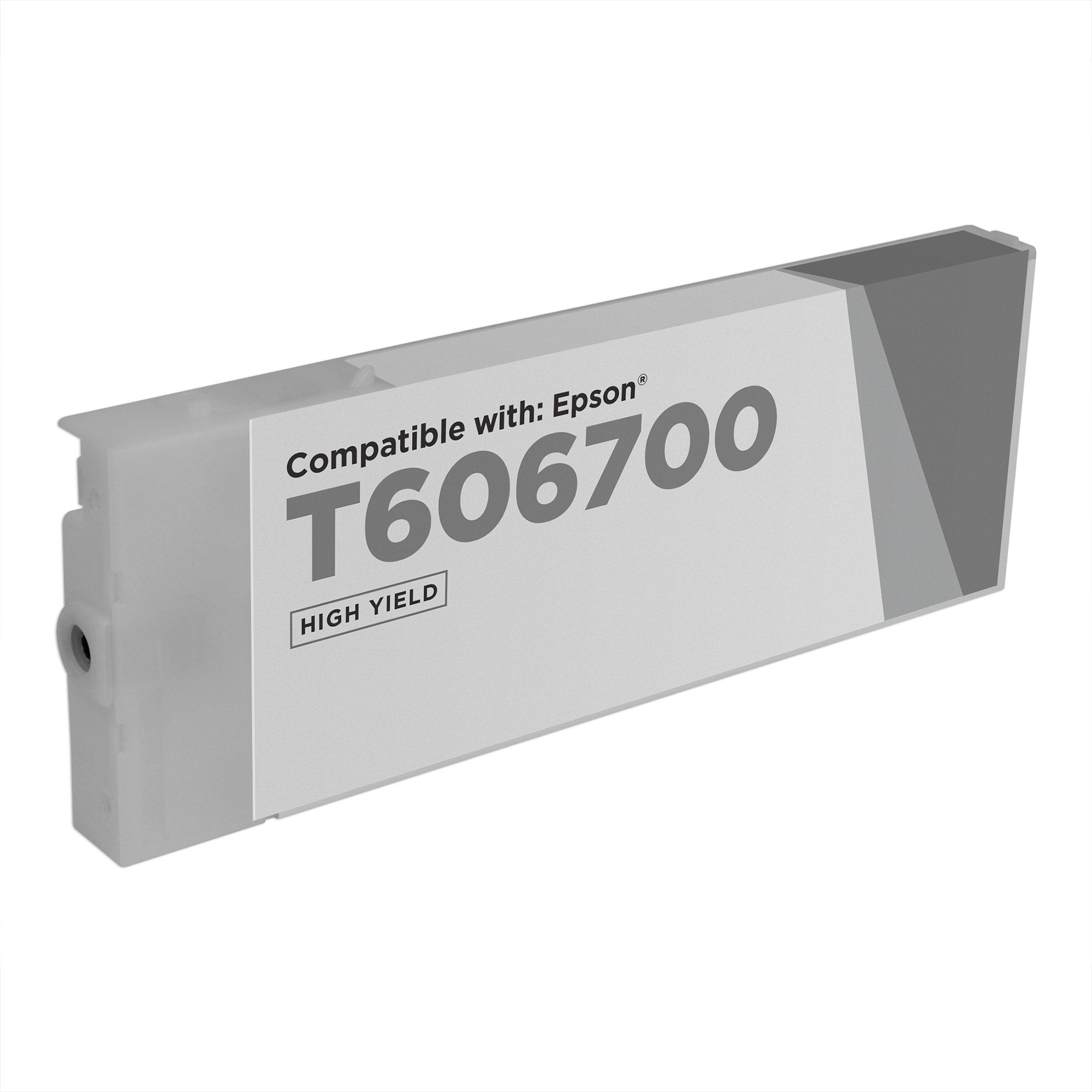 Remanufactured Epson T606700 High Yield Light Black Ink Cartridge