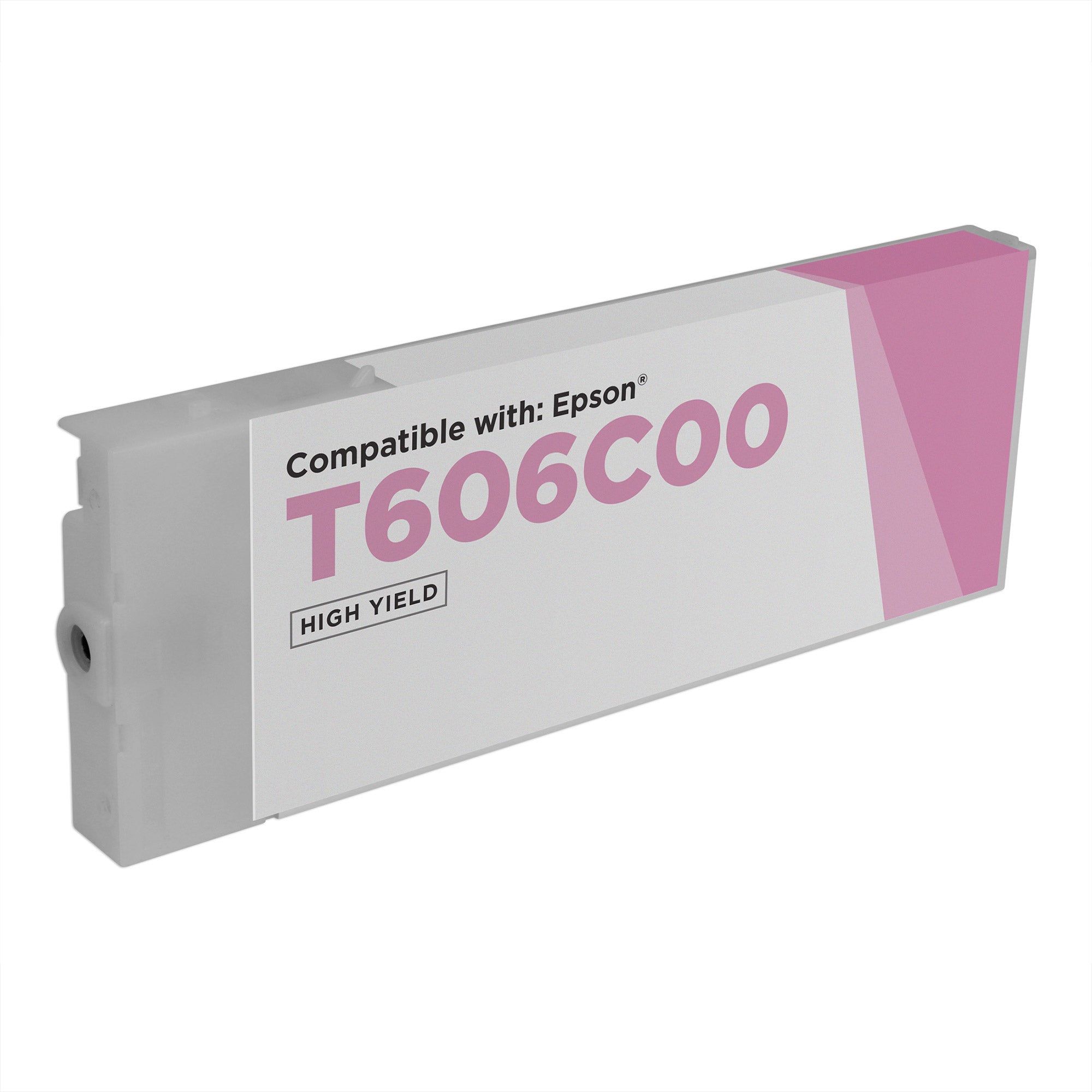 Remanufactured Epson T606C00 High Yield Light Magenta Ink Cartridge