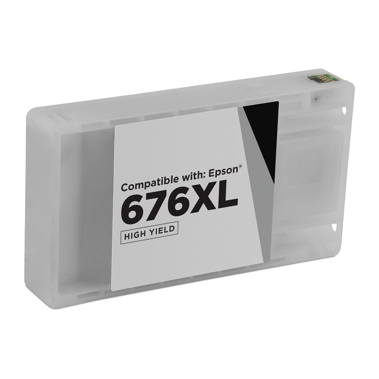 Remanufactured Epson T676XL120 Black High Yield Ink Cartridge (2,400 Pages)