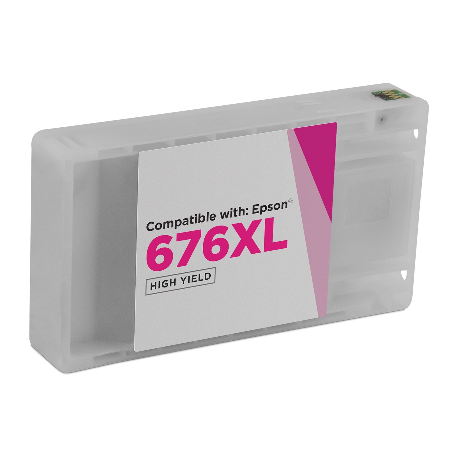 Remanufactured Epson T676XL320 High Yield Magenta Ink Cartridge (1,200 Pages)