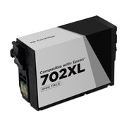 Remanufactured Epson T702XL120 Black Ink Cartridge (1,100 Pages)