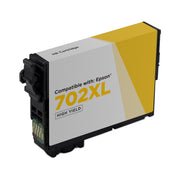 Remanufactured Epson T702XL420 Yellow Ink Cartridge (950 Pages)
