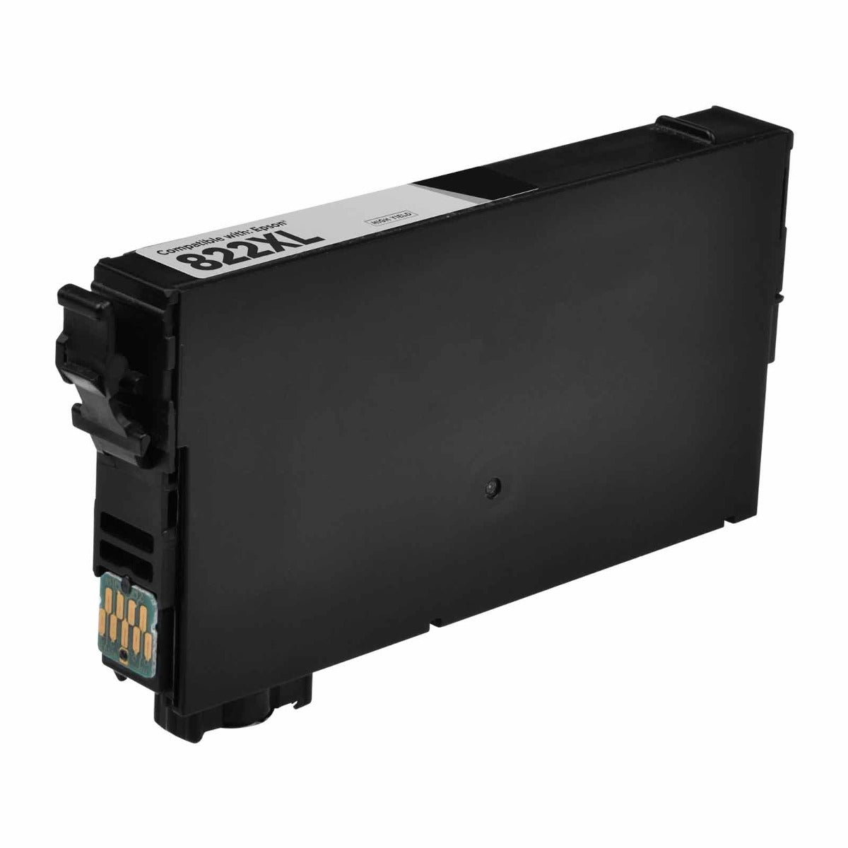 Remanufactured Epson T822XL120 Black High Yield Ink Cartridge (1,100 Pages)