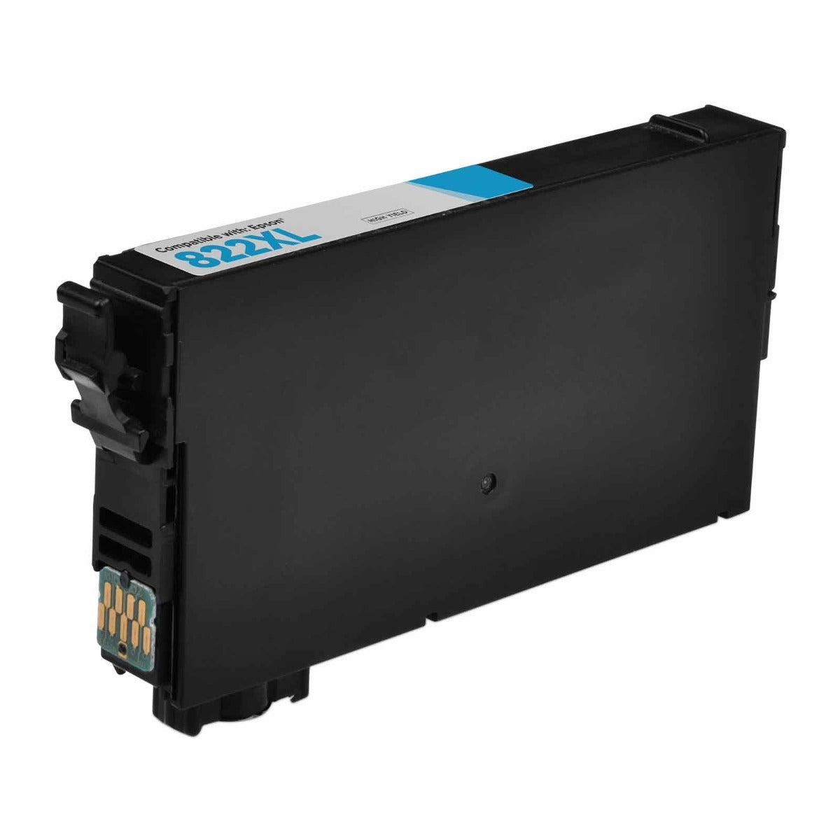 Remanufactured Epson T822XL220 Cyan High Yield Ink Cartridge (1,100 Pages)