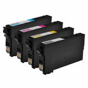 Set of 4 Remanufactured Epson 822XL High Yield Ink Cartridges (Black, Cyan, Magenta, Yellow)