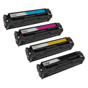 Set of 4 Compatible HP 131A Toner Cartridges (Black, Cyan, Magenta, Yellow)