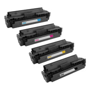 Set of 4 Compatible HP 414A Toner Cartridge (Black, Cyan, Magenta, Yellow)