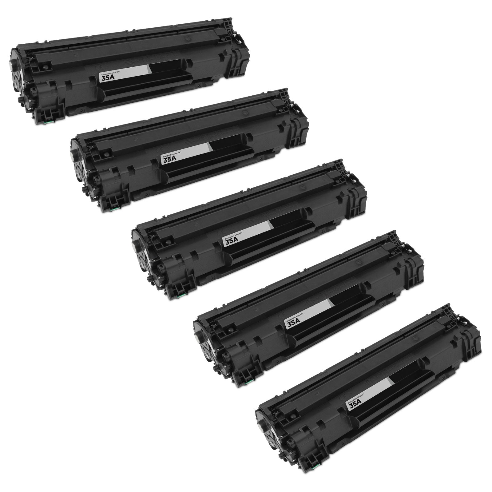 Compatible HP CB435A Black Toner Cartridge