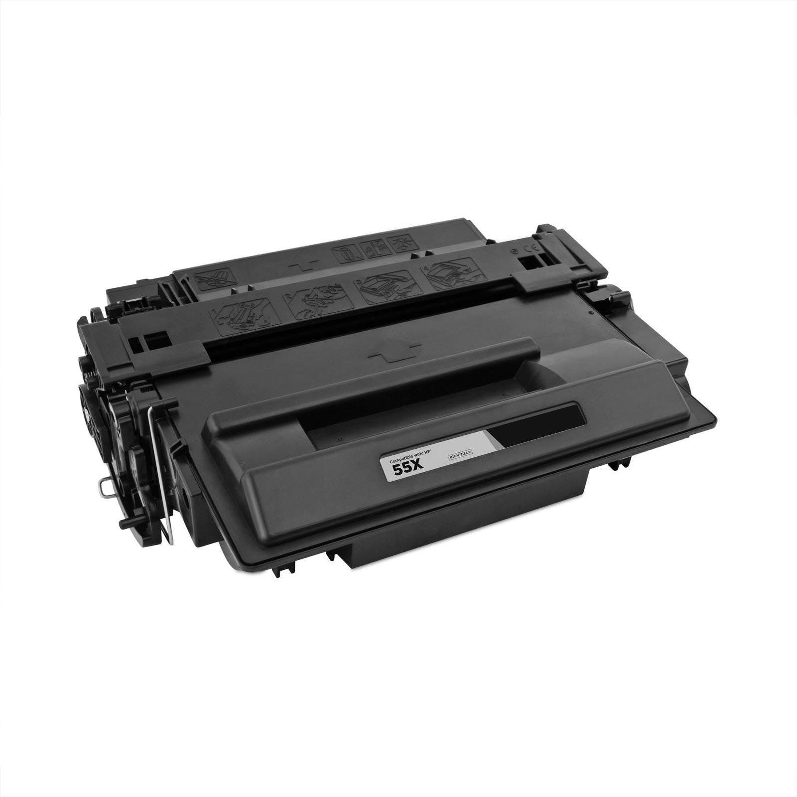 Compatible HP CE255X Black Toner Cartridge