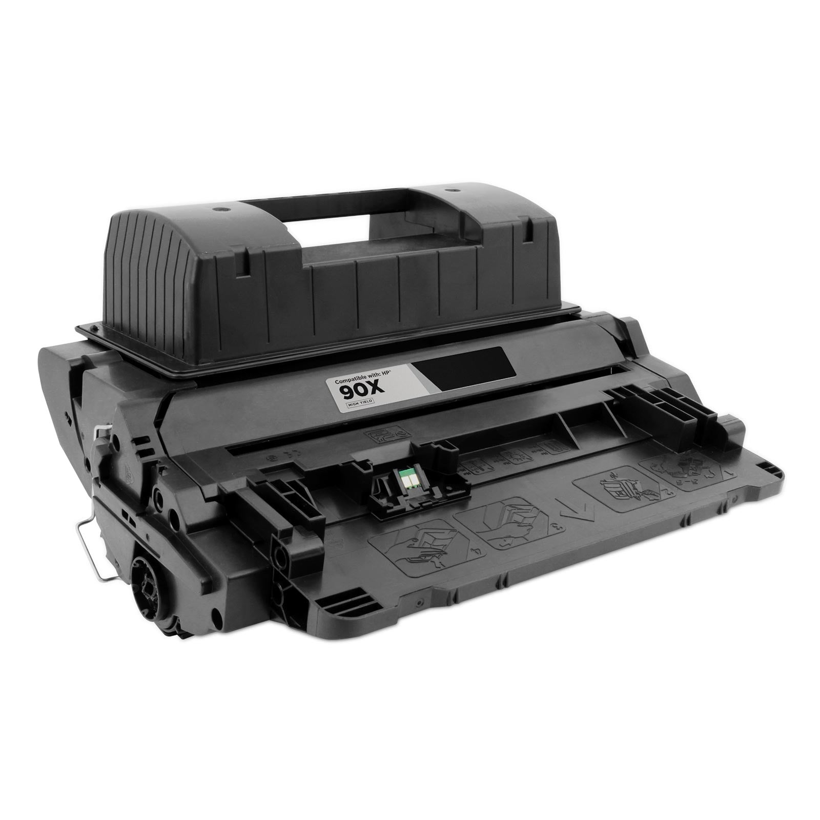 Compatible HP CE390X High-Yield Black Toner Cartridge (24,000 Pages)