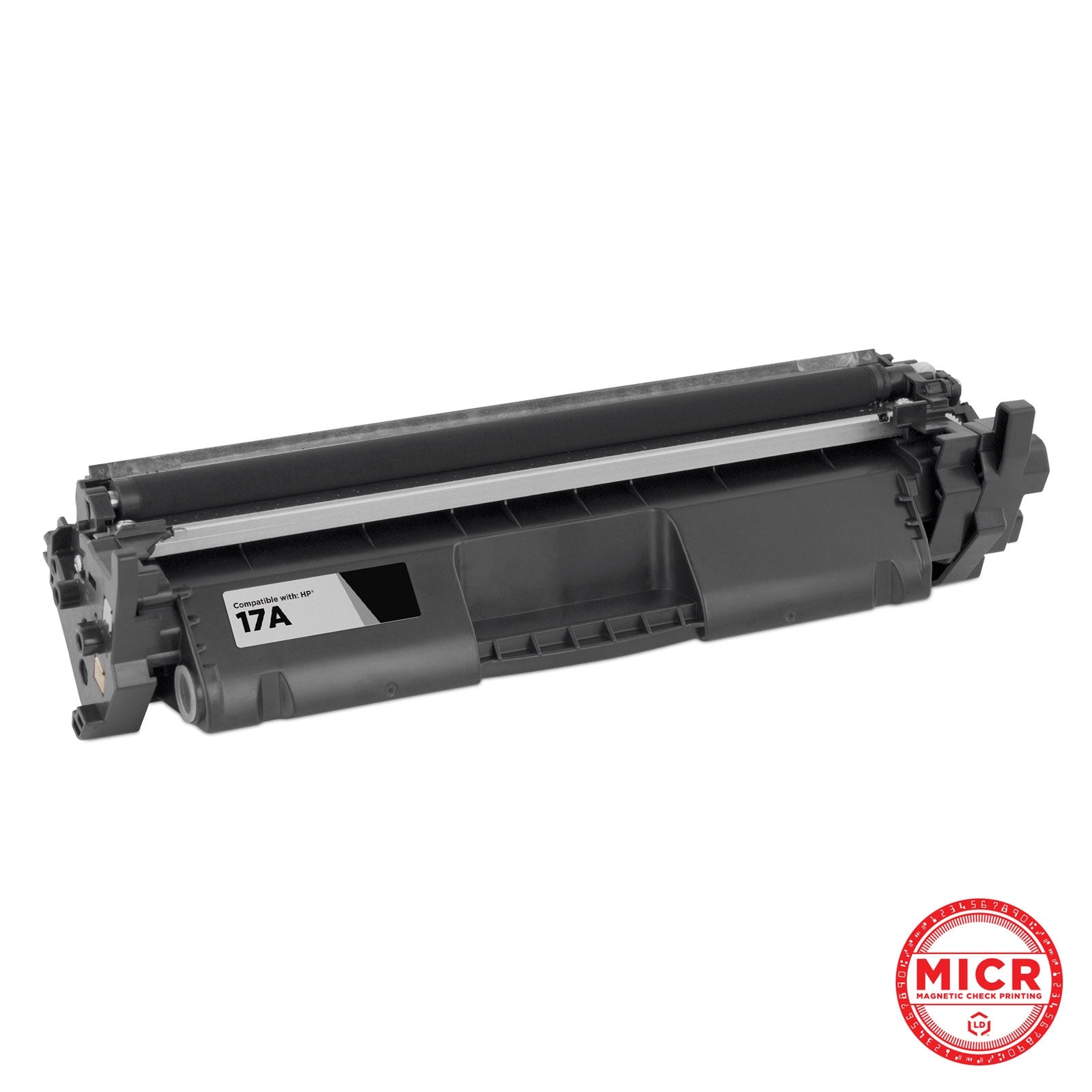 Compatible HP CF217A MICR Black Toner Cartridge (1,600 Pages)