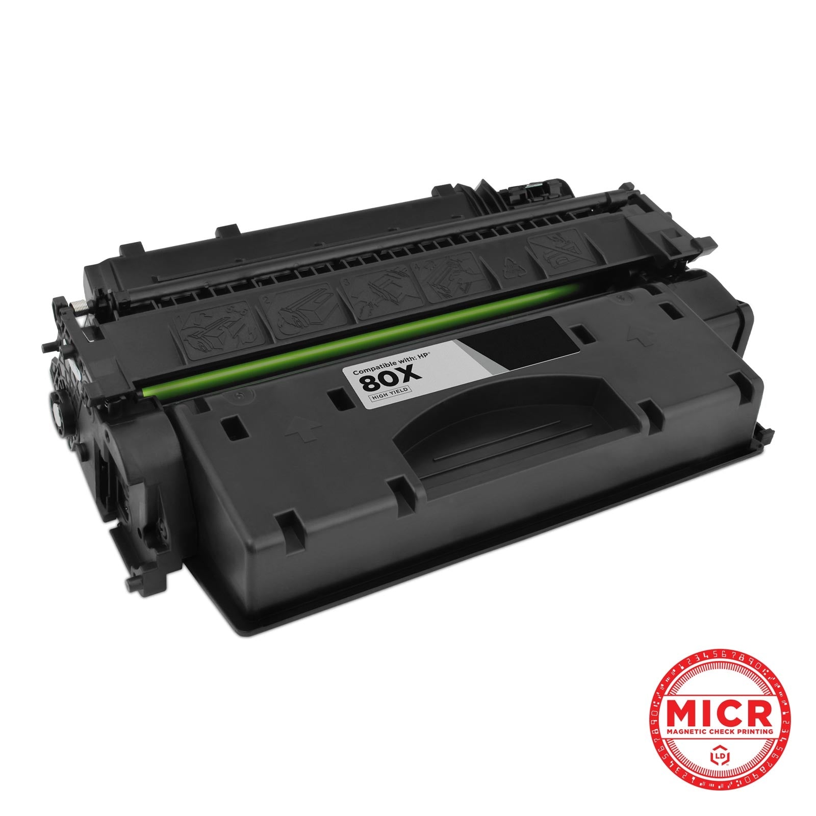 Remanufactured HP CF280X MICR Black Toner Cartridge (6,900 Pages)