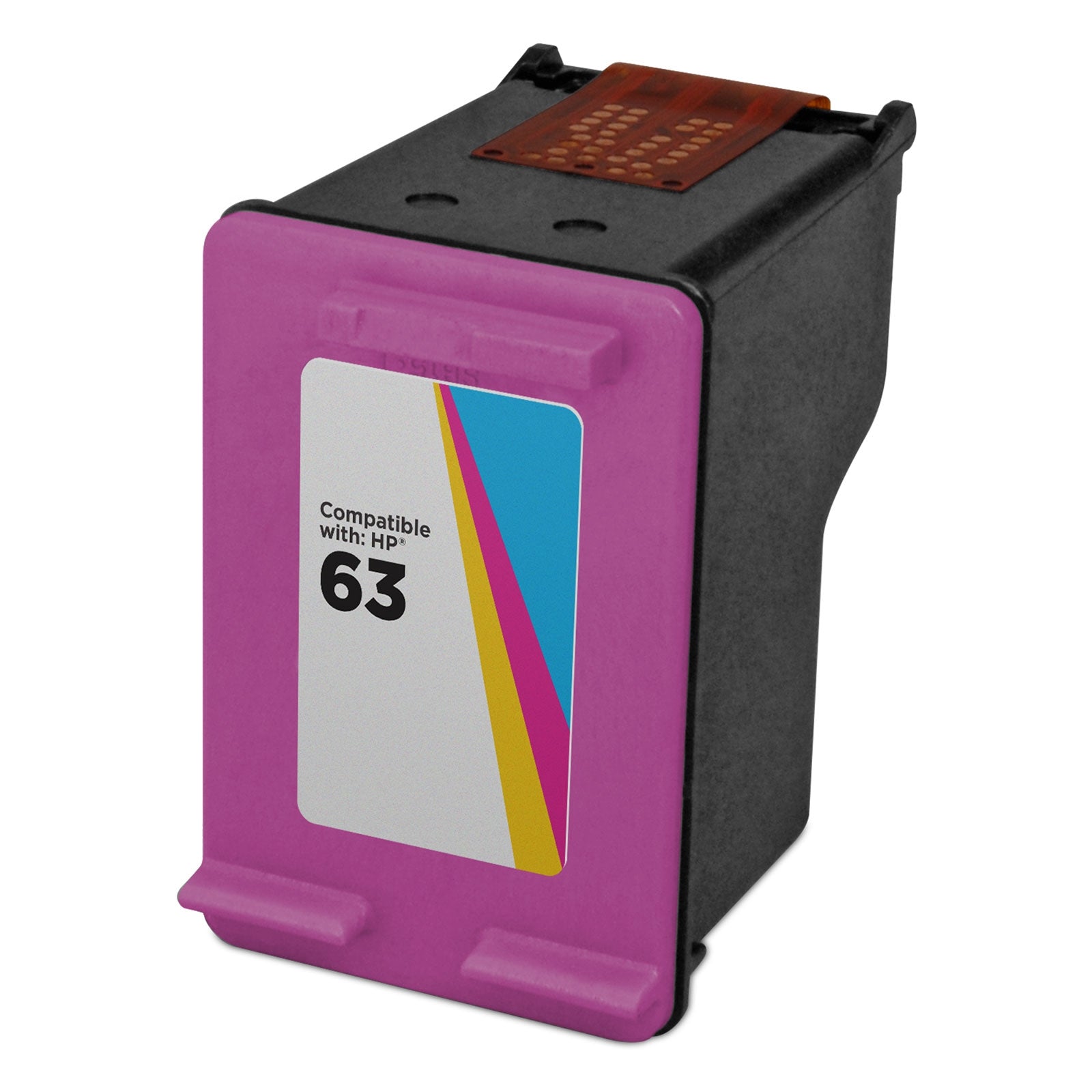 Remanufactured HP F6U61AN Color Ink Cartridge (165 Pages)