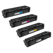 Set of 4 Compatible HP 206A Toner Cartridge (Black, Cyan, Magenta, Yellow)
