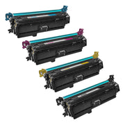 Set of 4 Remanufactured HP 649X Multi Toner Cartridges (22,000 Pages)