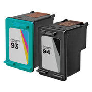 Set of 2 Remanufactured HP 94 & HP 93 Ink Cartridges