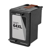 Remanufactured HP N9J92AN 64XL High Yield Black Ink Cartridge (600 Pages)