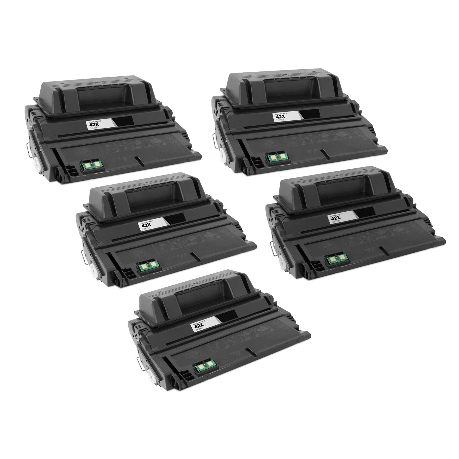 Compatible HP Q5942X Black Toner Cartridge