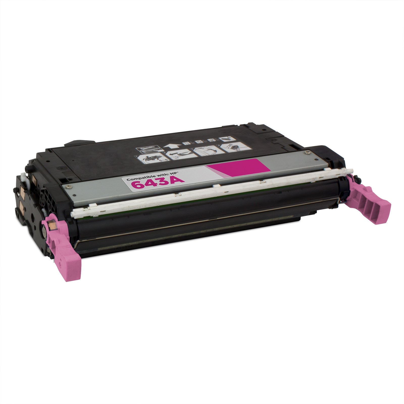 Remanufactured HP Q5953A Magenta Laser Toner Cartridge