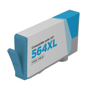 Remanufactured HP CB323WN High-Yield Cyan Ink Cartridge