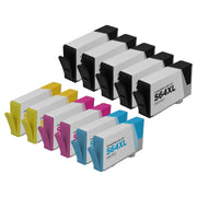 Set of 11 Compatible HP 564XL Ink Cartridges (3BK, 2C, 2M, 2Y, 2PBK)