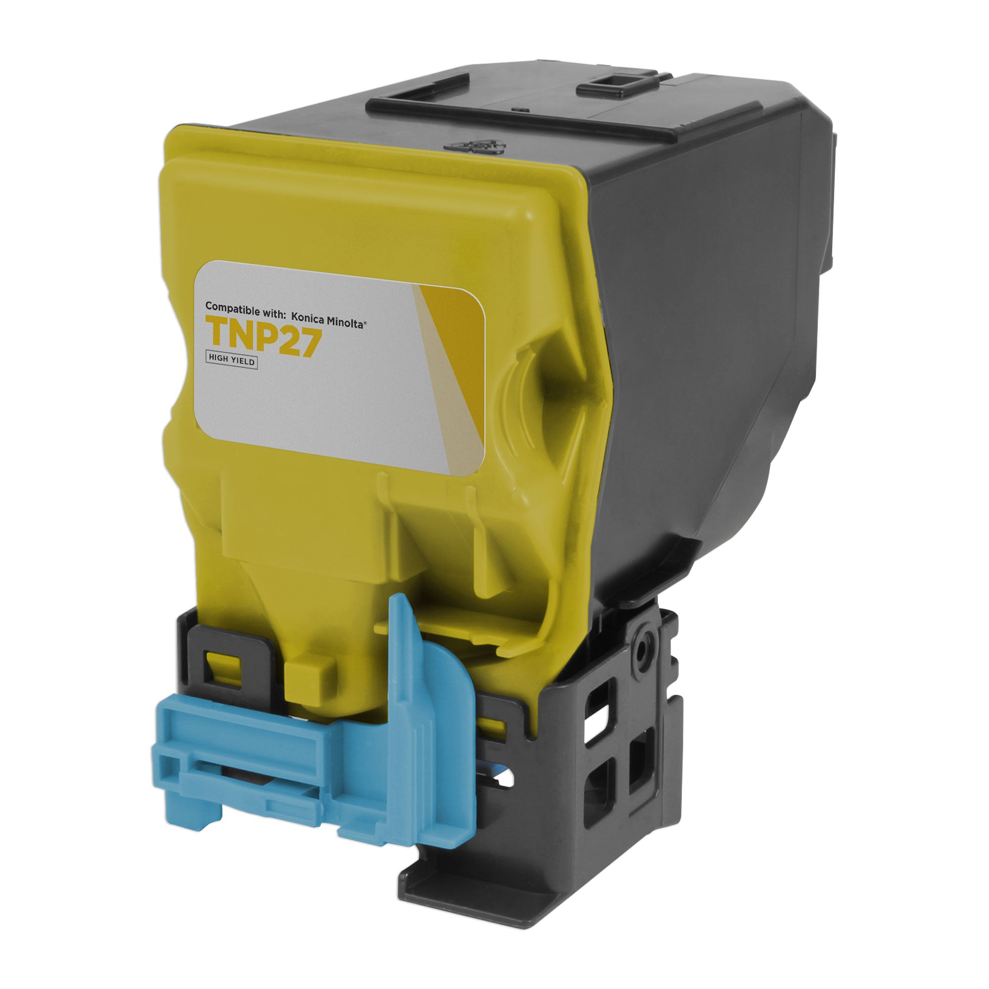 Compatible Konica Minolta TNP27 Yellow Toner Cartridge (6,000 Pages)
