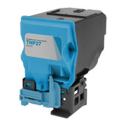 Compatible Konica Minolta TNP27 Cyan Toner Cartridge (6,000 Pages)