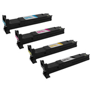 Set of 4 Compatible A06V233 Toner Cartridges for Konica Minolta (Black, Cyan, Magenta, Yellow)