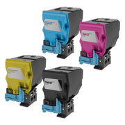 Set of 4 Compatible Konica Minolta TNP27 High Yield Toner Cartridges (Black, Cyan, Magenta, Yellow)