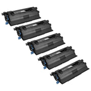 Set of 5 Compatible Kyocera Mita TK-3402 Black Toner Cartridges (12,500 Pages)