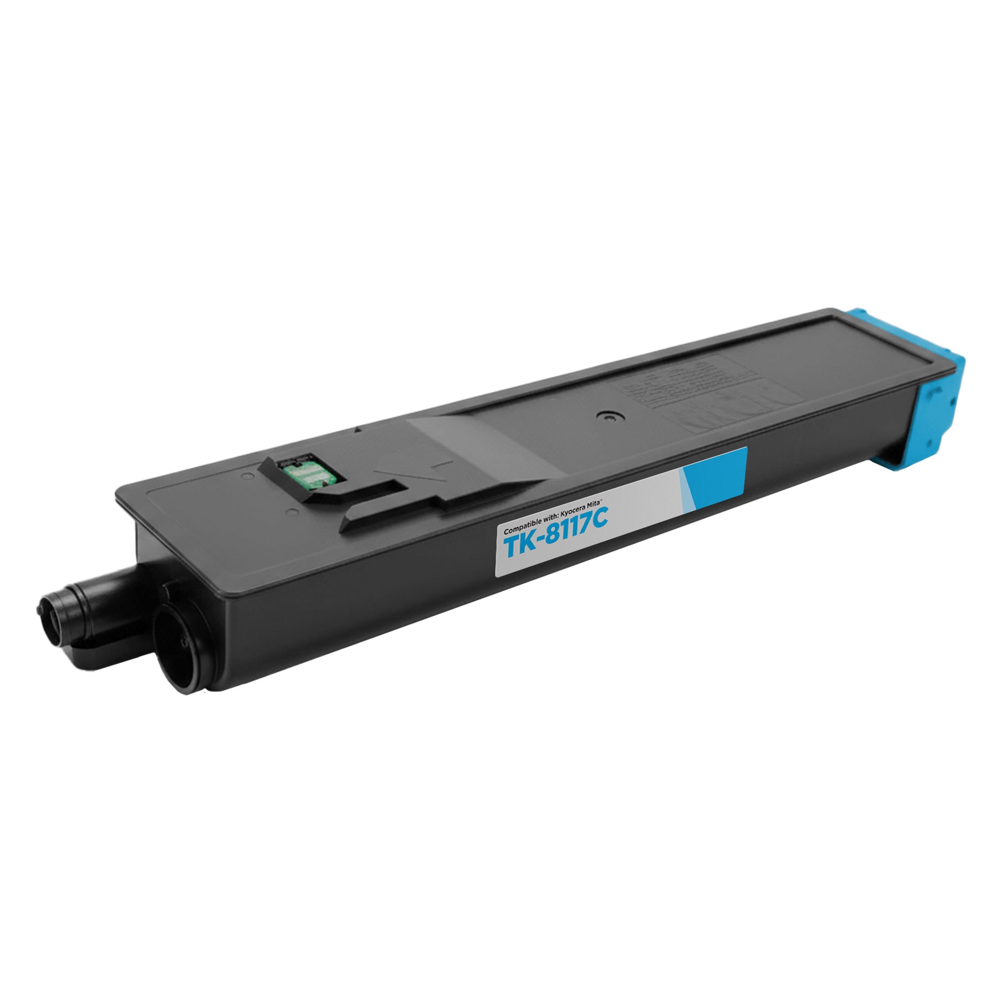 Compatible Kyocera-Mita TK-8117C Cyan Toner Cartridge (6,000 Pages)