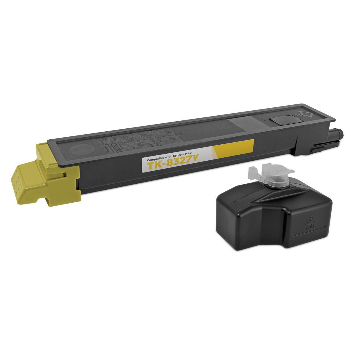 Compatible Kyocera Mita TK-8327Y Yellow Toner Cartridge (12,000 Pages)