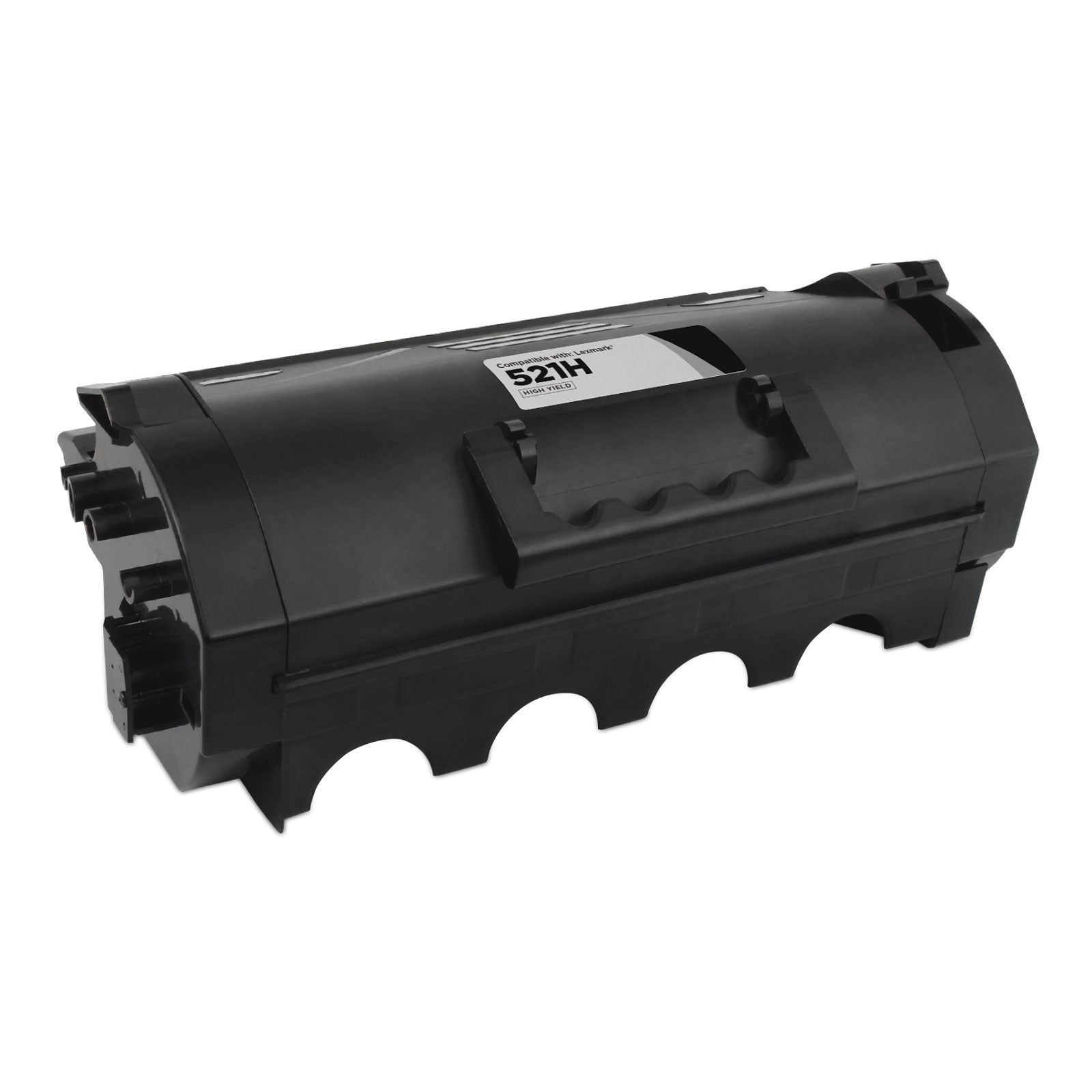 Compatible Lexmark 521H High Yield Black Toner Cartridge (25,000 Pages)